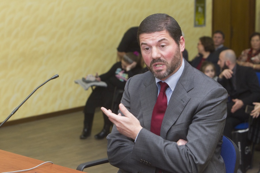 Fabio Liberti a un convegno