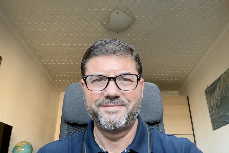 Fabio Liberti in studio